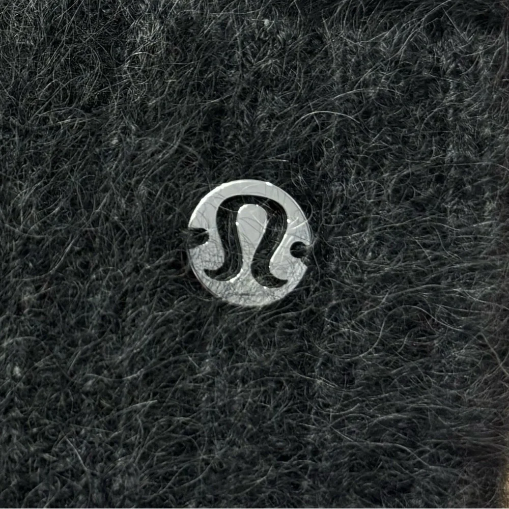 NWT Lululemon Fuzzy Cashmere Beanie In Heathered Light Onyx